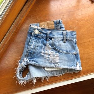 One Teaspoon Denim Shorts!